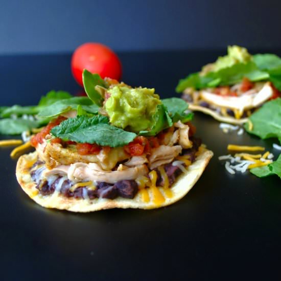 Chicken Tostadas