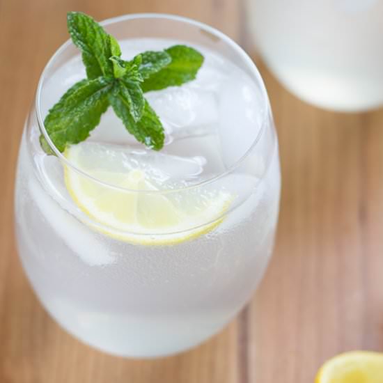 Fresh Lemonade, Gin and Tonic