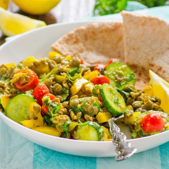 Moroccan Lentil Salad