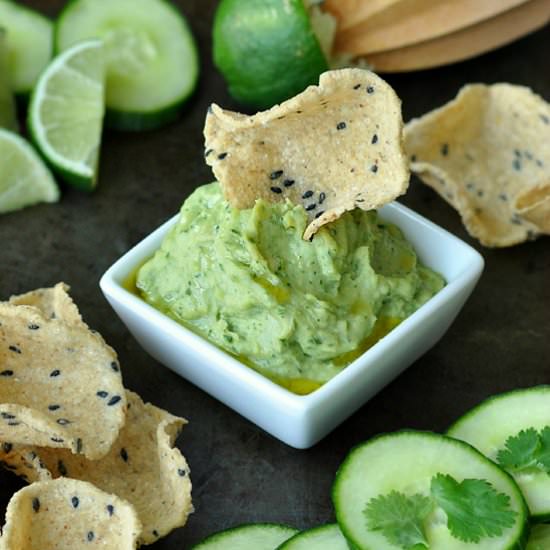 Avocado White Bean Dip