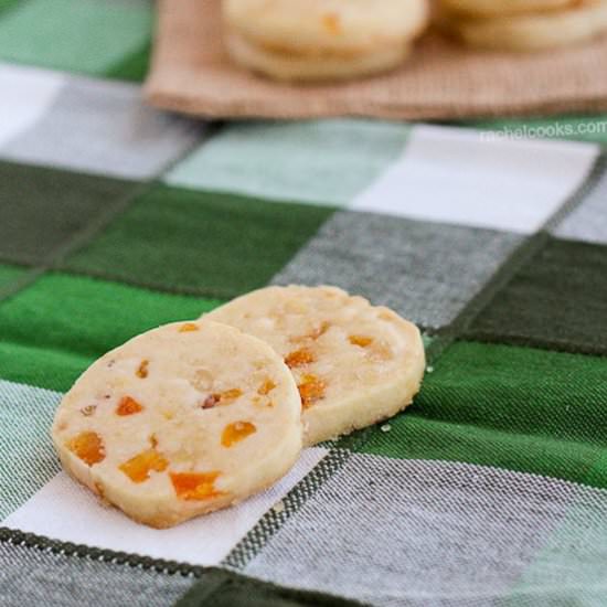 Apricot Shortbread Cookies