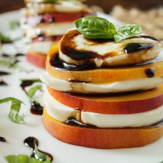Nectarine Caprese
