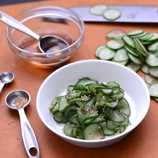 Japanese Cucumber Salad
