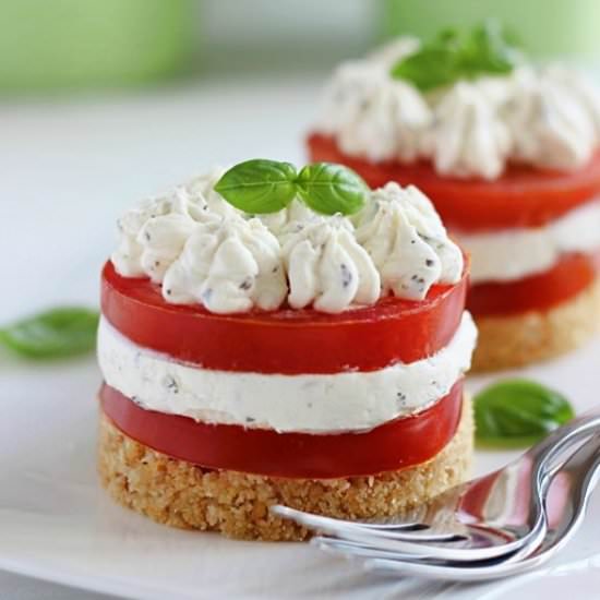 Mini Cheesecake “alla caprese”
