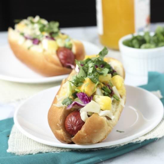 Tropical Hot Dogs