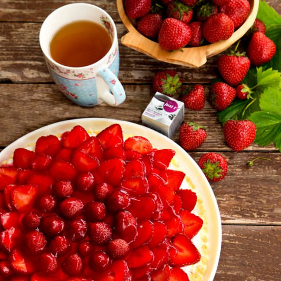 Strawberry tart
