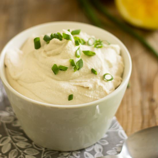 Non Dairy Raw Cashew Sour Cream