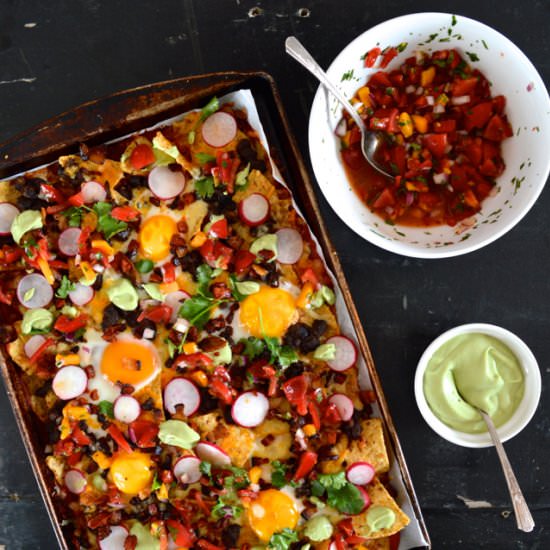 Huevos Rancheros Nachos
