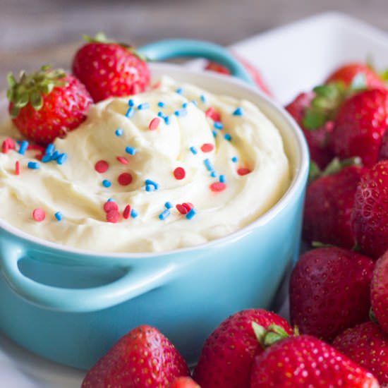 Vanilla Pudding Fruit Dip