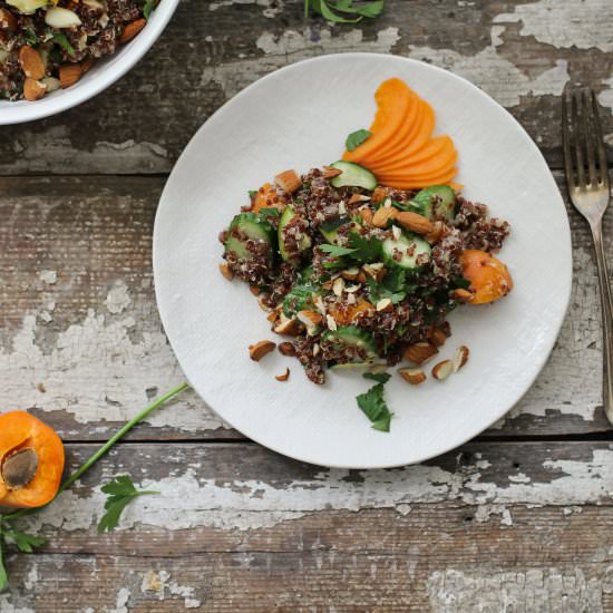 Apricot Quinoa Summer Salad