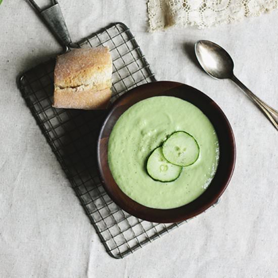 Cucumber Mint Gazpacho