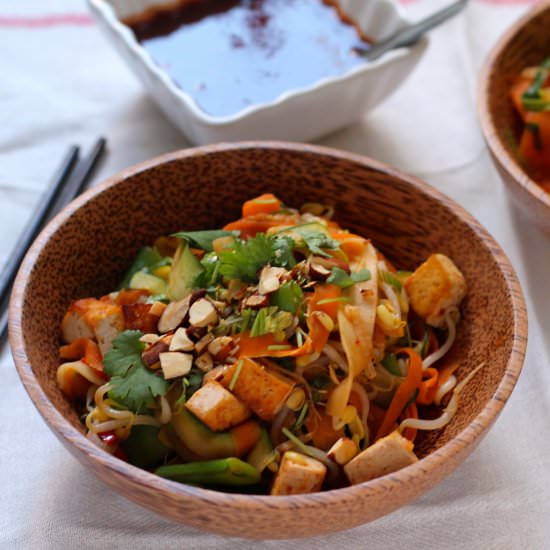 No-noodle Pad Thai Stir Fry