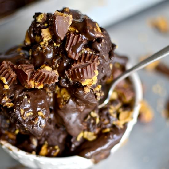 Chocolate Peanut Butter Ice Cream