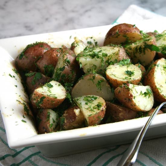 Mustard-Herb Potato Salad