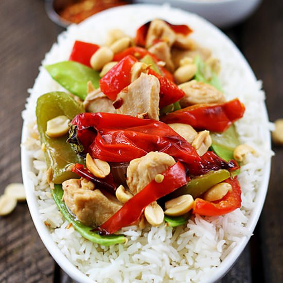 Lighter Kung Pao Chicken