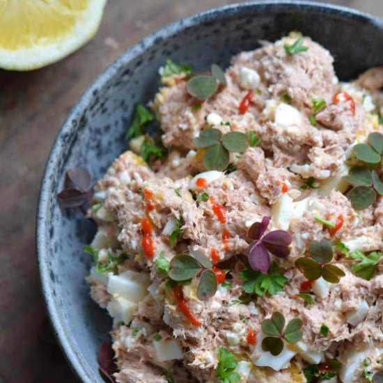 Spicy tuna salad