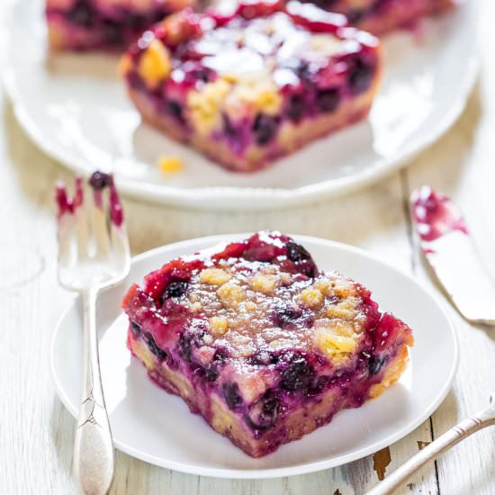 Blueberry Pie Bars