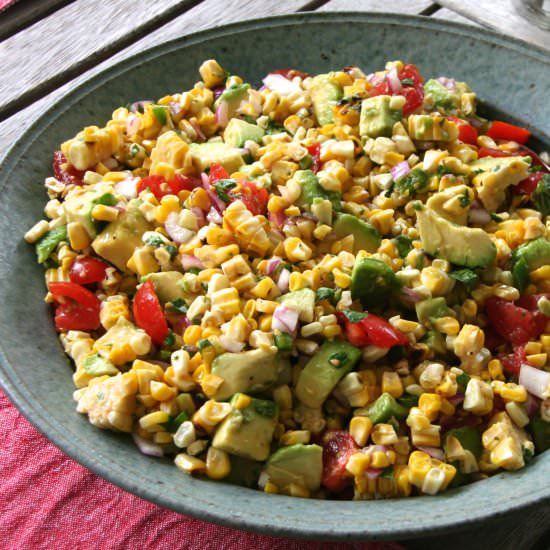 Grilled Corn Salad