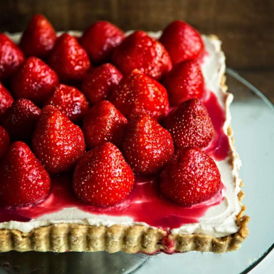 Strawberry Mascarpone Tart