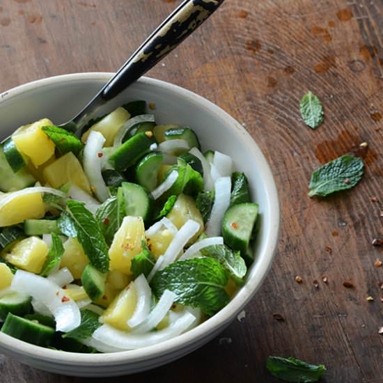 Savory Pineapple Salad {Paleo}