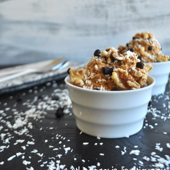Carrot Cake Overnight Oats