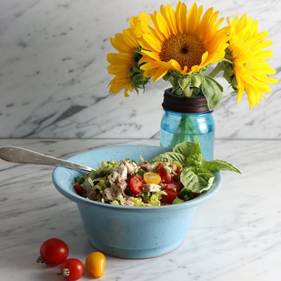 Italian Chopped Chicken Salad