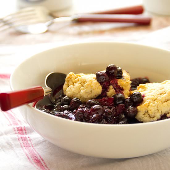 Blueberry Cobbler