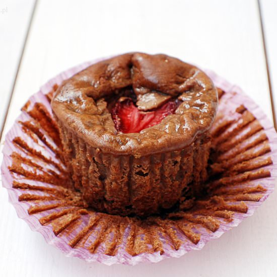 Mini Cheesecakes with Strawberries