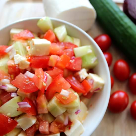 5 Minute 5 Ingredient Summer Salad