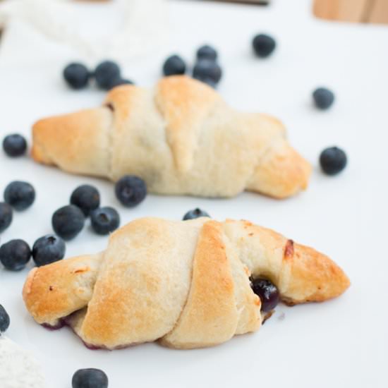 Blueberry Honey Cheese Danish