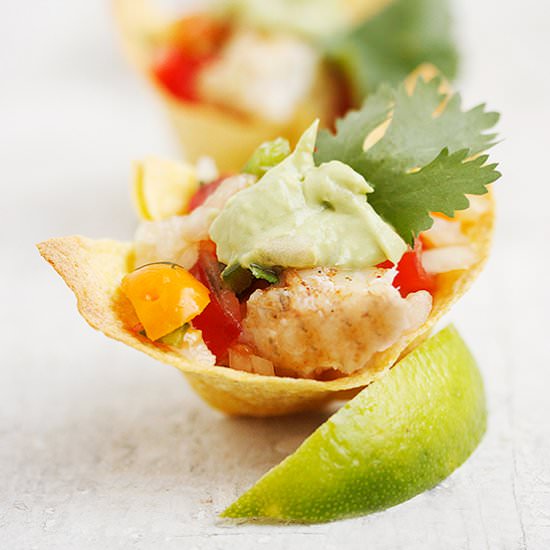 Fish Taco Appetizers