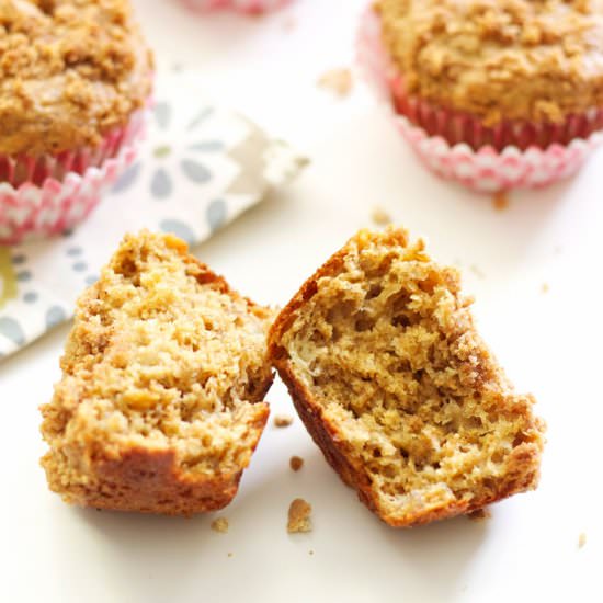 Banana Graham Cracker Muffins