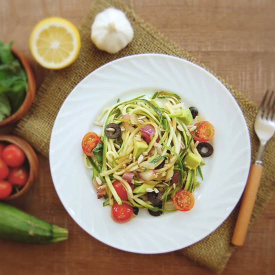 Ten Minute Zucchini Noodles