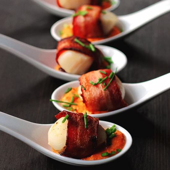 Bacon Wrapped Scallops