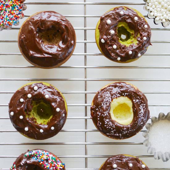 Baked Mini Mochi Donuts