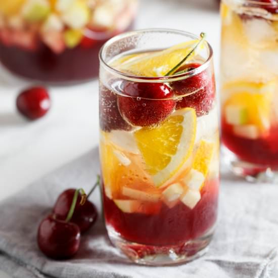 Cherry Pomegranate Sangria
