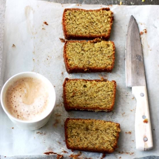 Lime and Pistachio Cake