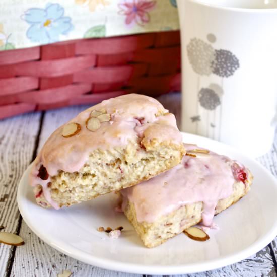 Strawberry-Almond Scones