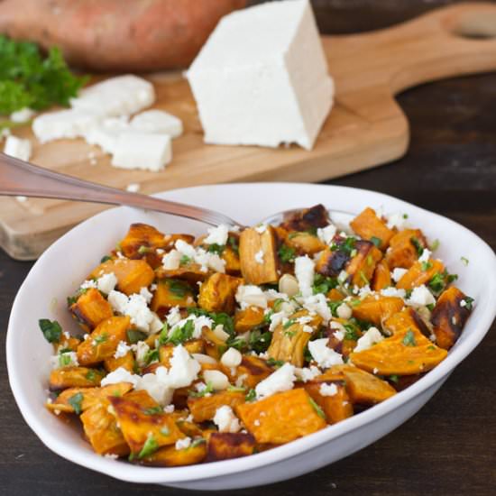 Roasted Sweet Potato Salad
