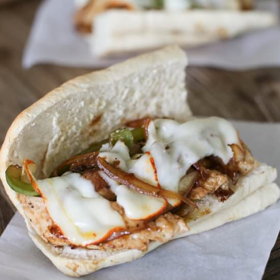 Chicken Cheesesteaks