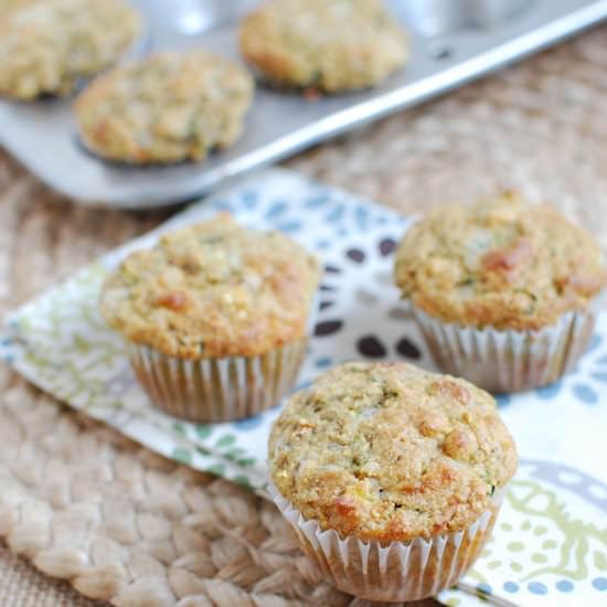 Veggie Corn Muffins