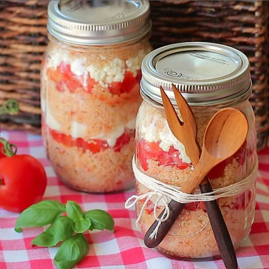 Couscous Salad in a Jar