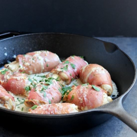 Boursin Chicken with Prosciutto