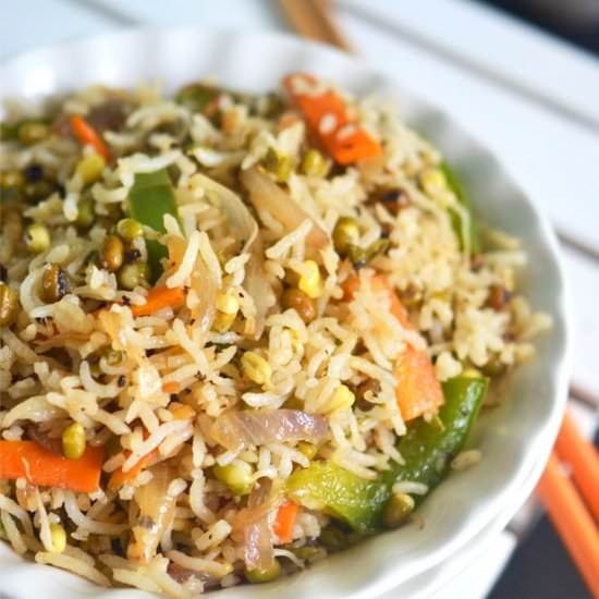 Sprouts Fried Rice