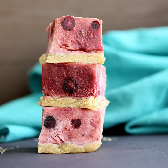 Berry Yogurt Freezer Bars