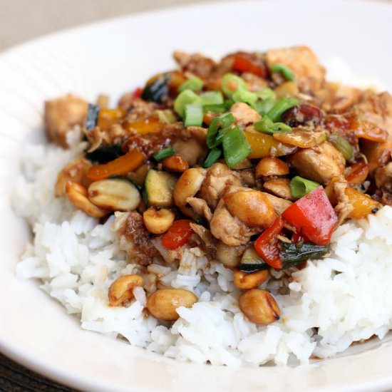 Restaurant Style Kung Pao Chicken