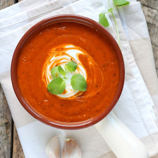 Cream of Roasted Tomatoes