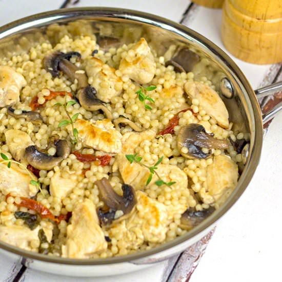 Chicken with Herbed Couscous
