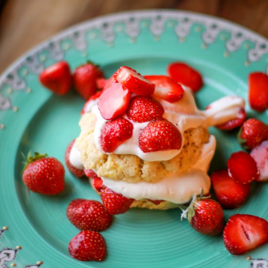 Strawberry Citrus Shortcakes