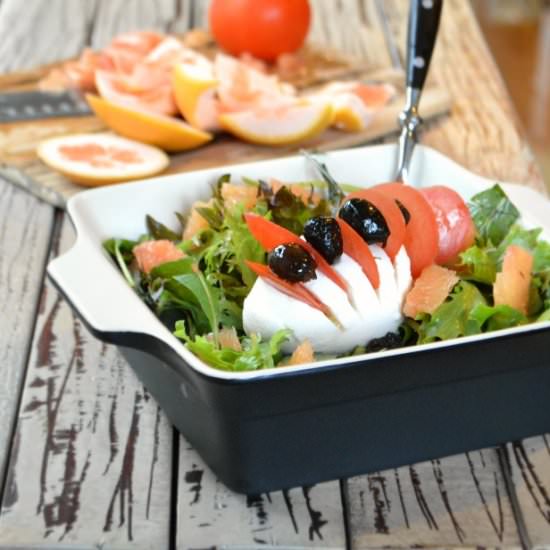 Grapefruit and Mozzarella Salad